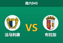 2025年12月6日 周六045 赛前情报:法马利康 vs 布拉加:伤兵满营遇上铜墙铁壁,谁能突围?-足球赛事前瞻 | AI 智能分析 | 足球数据解读 - 球小智