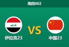 2026年1月8日 周四002 伊拉克23 vs 中国23赛前分析：备战风波冲击“西亚雄狮”，国奥防线能否守住底线？-足球赛事前瞻 | AI 智能分析 | 足球数据解读 - 球小智