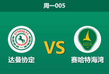 2026年1月12日 周一005 达曼协作 vs 赛哈特海湾赛前分析：历史交锋一边倒，数据却暗示客队“以下犯上”？-足球赛事前瞻 | AI 智能分析 | 足球数据解读 - 球小智