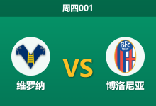 2026年1月15日 周四001 维罗纳 vs 博洛尼亚赛前分析:双雄陷低谷,博洛尼亚门神缺席引发防线地震?-足球赛事前瞻 | AI 智能分析 | 足球数据解读 - 球小智