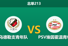 2026年1月19日 北单213 乌德勒支青年队 vs PSV埃因霍温青年赛前分析:助攻王伤缺,主队能否利用对手防线崩盘取胜?-足球赛事前瞻 | AI 智能分析 | 足球数据解读 - 球小智