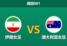 2026年3月5日 周四001 伊朗女足 vs 澳大利亚女足赛前分析：澳洲门将危机且锋线慢热，深度让步是否被高估？-足球赛事前瞻 | AI 智能分析 | 足球数据解读 - 球小智