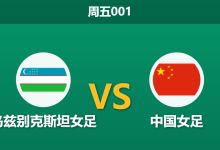 2026年3月6日 周五001 乌兹别克斯坦女足 vs 中国女赛前分析：中国女足确认大轮换，深盘让步是否存在风险？-足球赛事前瞻 | AI 智能分析 | 足球数据解读 - 球小智