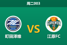 2026年3月10日 周二003 町田泽维 vs 江原FC赛前分析：江原FC进攻核心伤退，町田主场让步是否稳操胜券？-足球赛事前瞻 | AI 智能分析 | 足球数据解读 - 球小智