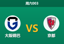 2026年4月4日 周六003 大阪钢巴 vs 京都赛前分析：榜首大战一触即发，京都黑名单预警下能否全身而退？-足球赛事前瞻 | AI 智能分析 | 足球数据解读 - 球小智