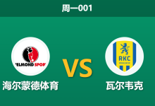 2026年4月6日 周一001 海尔蒙德体育 vs 瓦尔韦克赛前分析:客队伤兵满营,让步偏浅是否暗藏冷门风险?-足球赛事前瞻 | AI 智能分析 | 足球数据解读 - 球小智