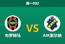 2026年4月13日 周一002 布罗姆马 vs AIK索尔纳赛前分析:AIK索尔纳数据全面碾压,客场强势让步是否合理?-足球赛事前瞻 | AI 智能分析 | 足球数据解读 - 球小智