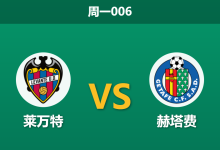 2026年4月13日 周一006 莱万特 vs 赫塔费赛前分析:赫塔费核心停赛,莱万特主场能否触底反弹?-足球赛事前瞻 | AI 智能分析 | 足球数据解读 - 球小智