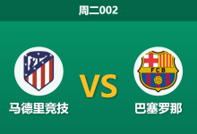 2026年4月14日 周二002 马德里竞技 vs 巴塞罗那赛前分析:巴萨背水一战,客场能否上演翻盘奇迹?是否合理?-足球赛事前瞻 | AI 智能分析 | 足球数据解读 - 球小智